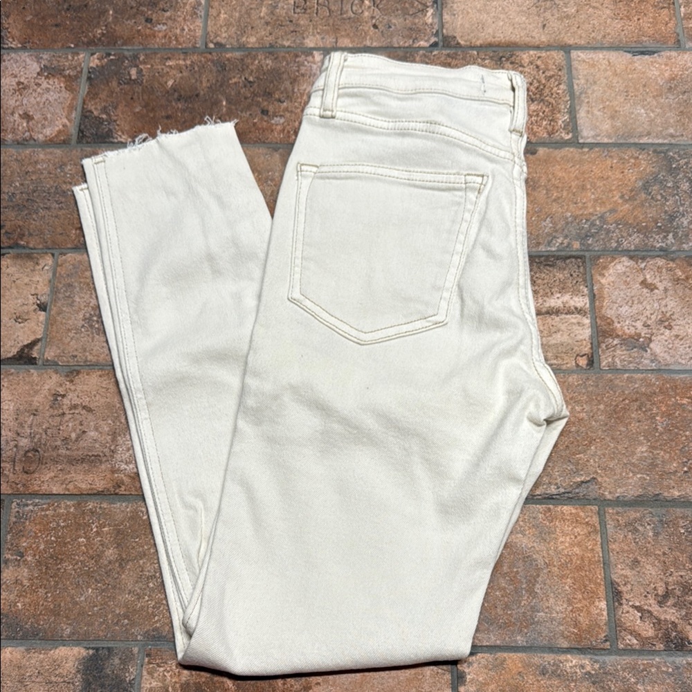 We The Free Women's Off-White Skinny Jeans